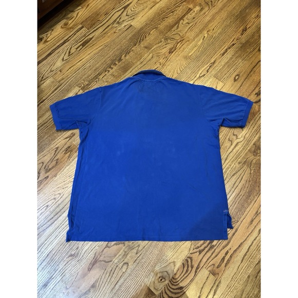 Polo Ralph Lauren Big Pony Polo Shirt Men's 3XLT Tall Blue Orange Logo - Picture 2 of 6